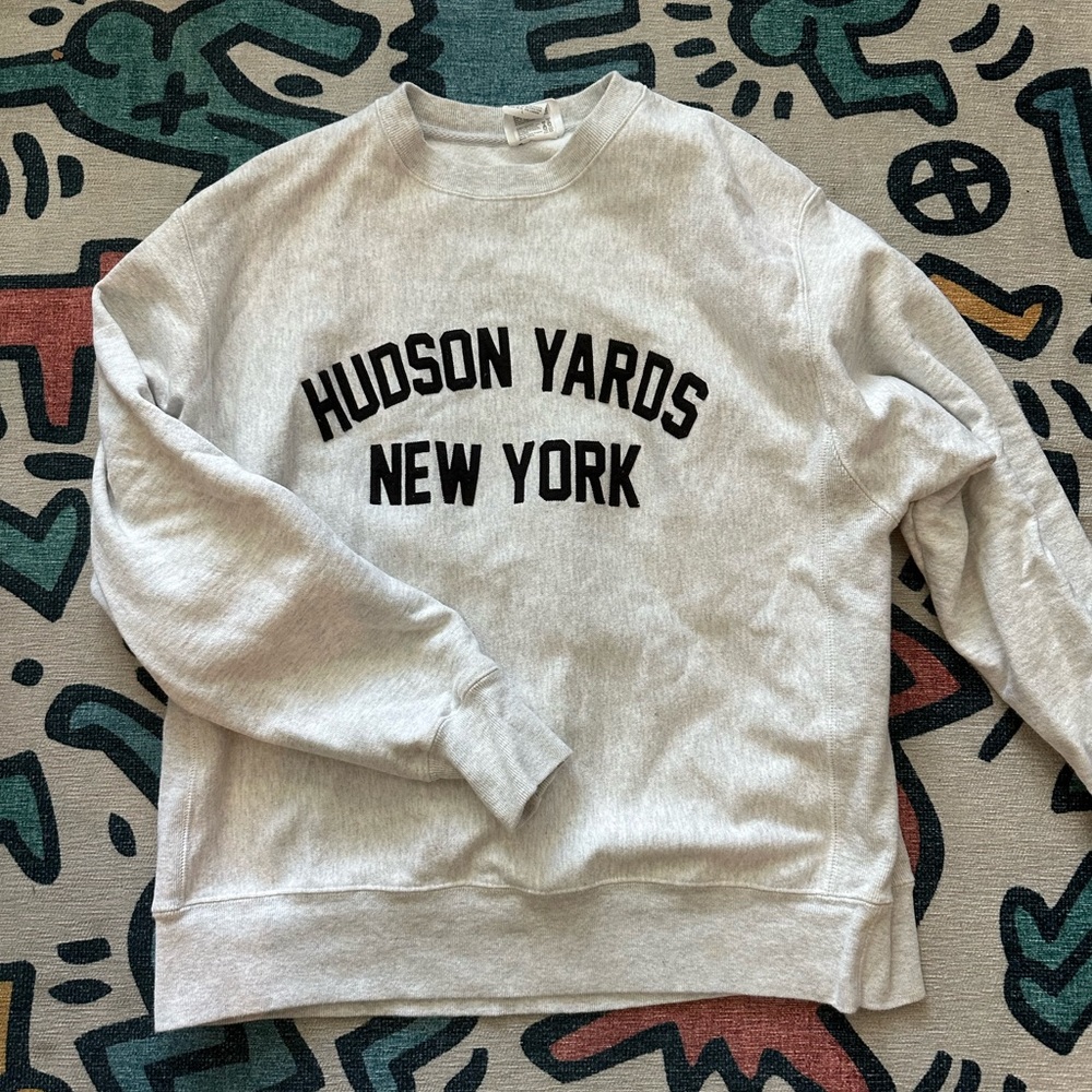 Hudson Yards New York Champion Crewneck - Large